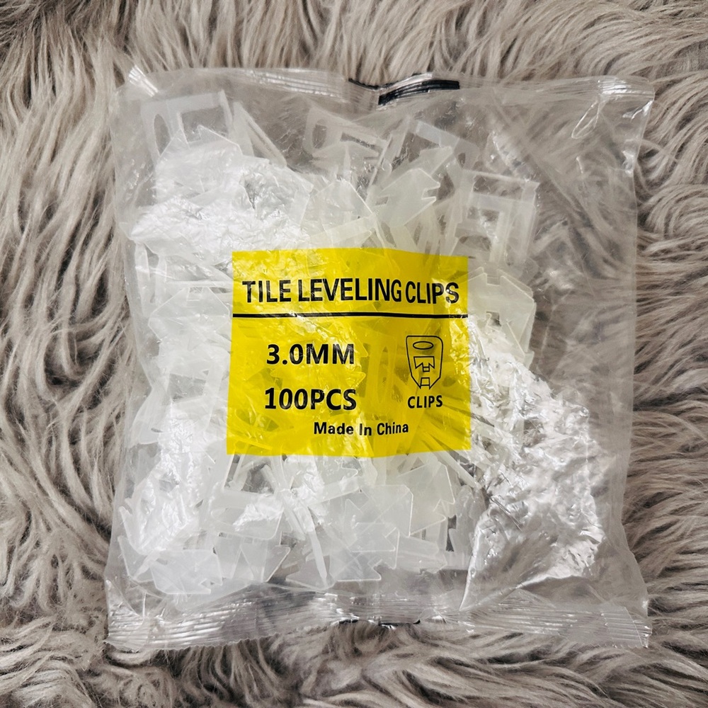NEW 100 pcs tile leveling clips 3.0 MM